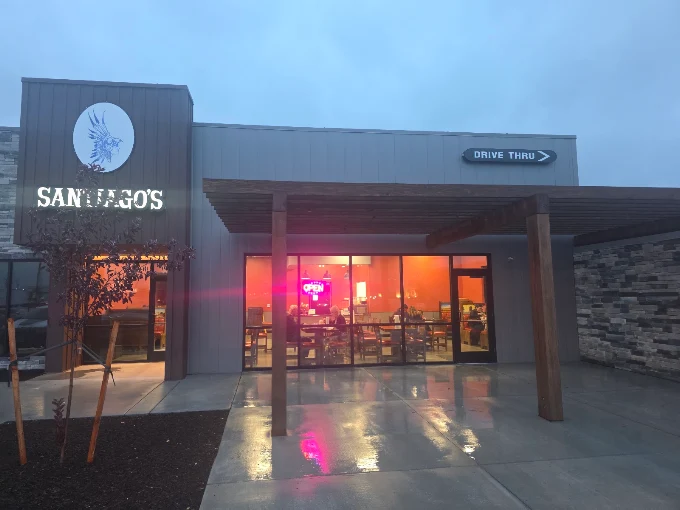Santiago's King Ave storefront with drive-thru in Billings, Montana